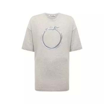 Хлопковая футболка Trussardi