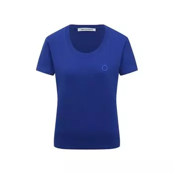 Хлопковая футболка Trussardi