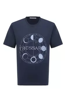 Хлопковая футболка Trussardi