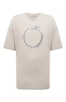 Хлопковая футболка Trussardi