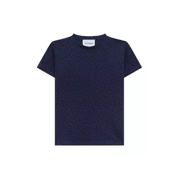 Хлопковая футболка Trussardi junior