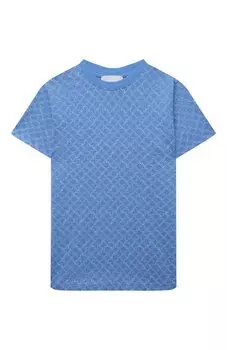 Хлопковая футболка Trussardi junior