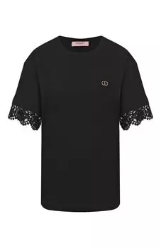 Хлопковая футболка Twinset