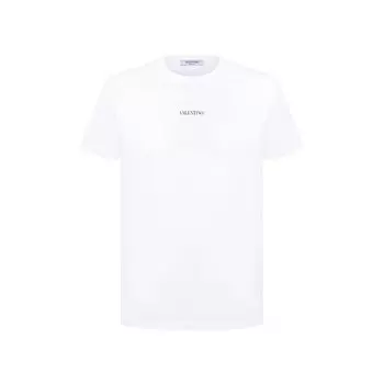 Хлопковая футболка Valentino