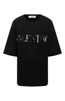 Хлопковая футболка Valentino