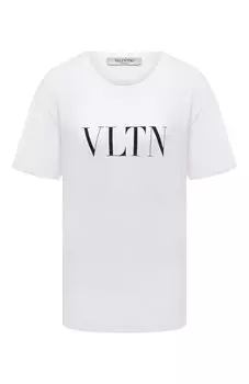 Хлопковая футболка Valentino