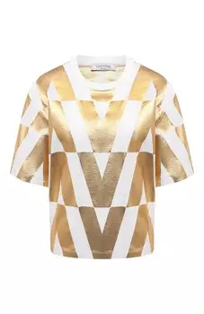 Хлопковая футболка Valentino