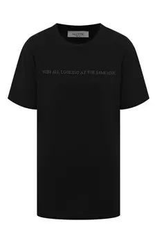 Хлопковая футболка Valentino