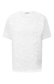 Хлопковая футболка Valentino