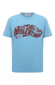 Хлопковая футболка Valentino