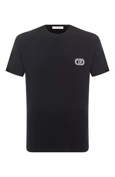 Хлопковая футболка Valentino