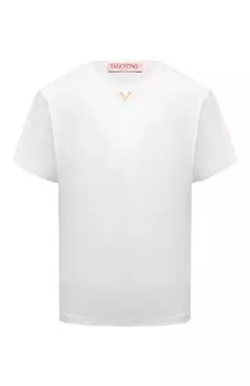 Хлопковая футболка Valentino