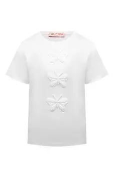 Хлопковая футболка Valentino