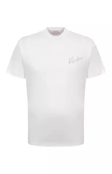 Хлопковая футболка Valentino