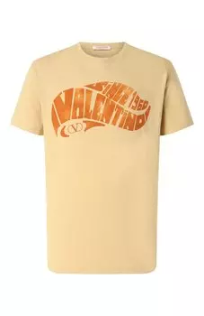 Хлопковая футболка Valentino