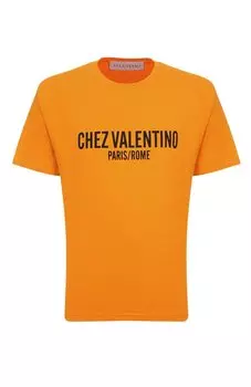Хлопковая футболка Valentino