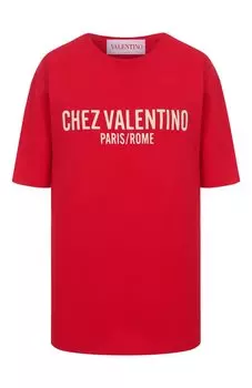 Хлопковая футболка Valentino