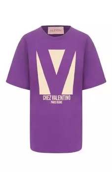 Хлопковая футболка Valentino