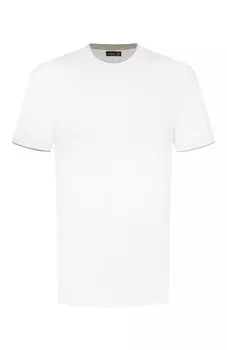 Хлопковая футболка Van Laack