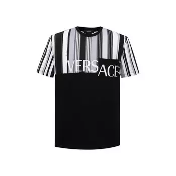 Хлопковая футболка Versace