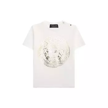 Хлопковая футболка Versace