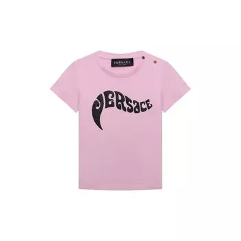 Хлопковая футболка Versace