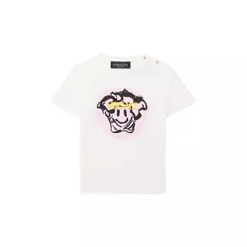 Хлопковая футболка Versace
