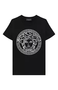 Хлопковая футболка Versace