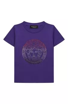 Хлопковая футболка Versace