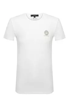 Хлопковая футболка Versace