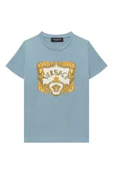 Хлопковая футболка Versace