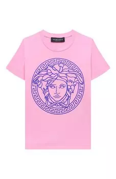 Хлопковая футболка Versace