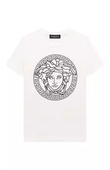 Хлопковая футболка Versace