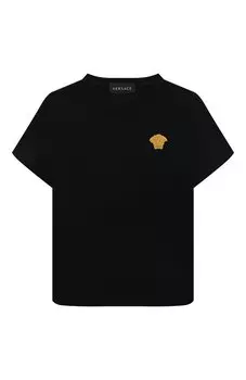 Хлопковая футболка Versace