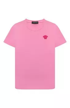 Хлопковая футболка Versace