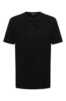 Хлопковая футболка Versace