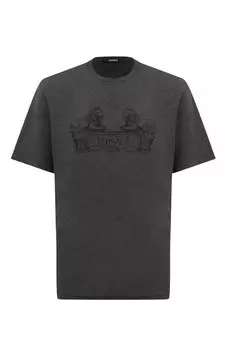 Хлопковая футболка Versace