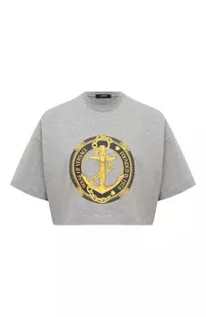 Хлопковая футболка Versace