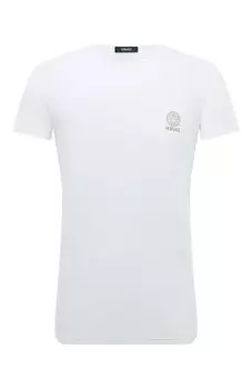 Хлопковая футболка Versace