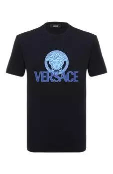 Хлопковая футболка Versace