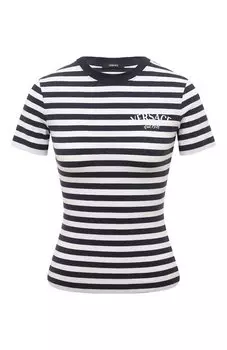 Хлопковая футболка Versace