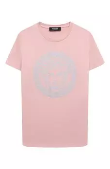 Хлопковая футболка Versace