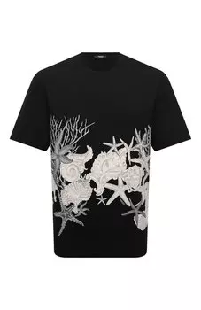 Хлопковая футболка Versace