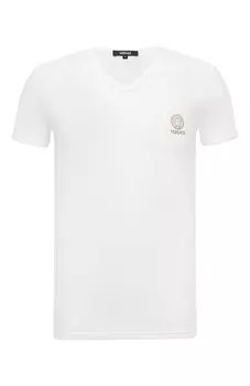 Хлопковая футболка Versace