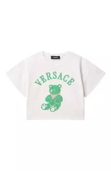 Хлопковая футболка Versace