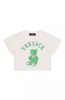 Хлопковая футболка Versace