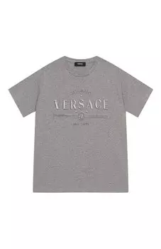 Хлопковая футболка Versace