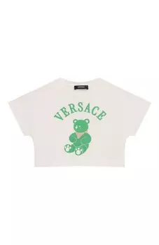 Хлопковая футболка Versace