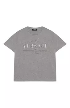 Хлопковая футболка Versace