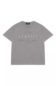 Хлопковая футболка Versace